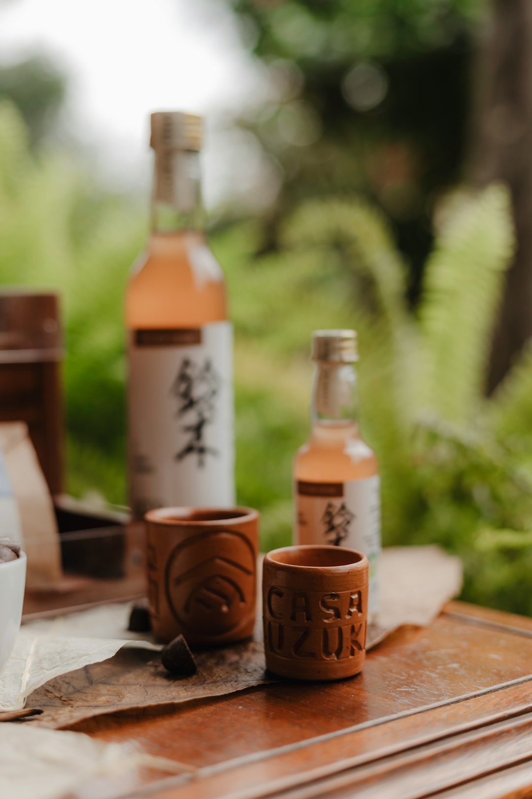 Copas de sake Daiginjo en maridaje